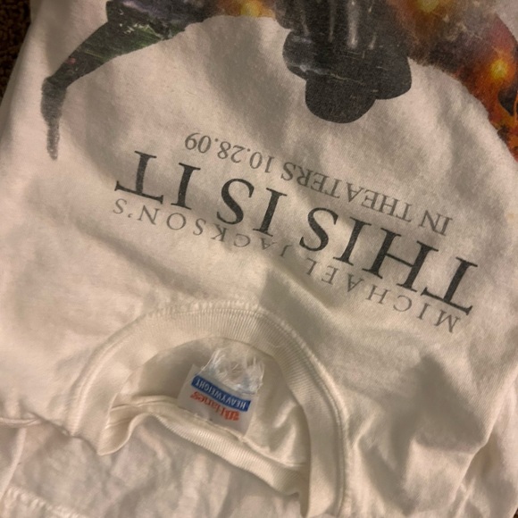 Michael Jackson's This Is It White T-Shirt - Picture 2 of 7